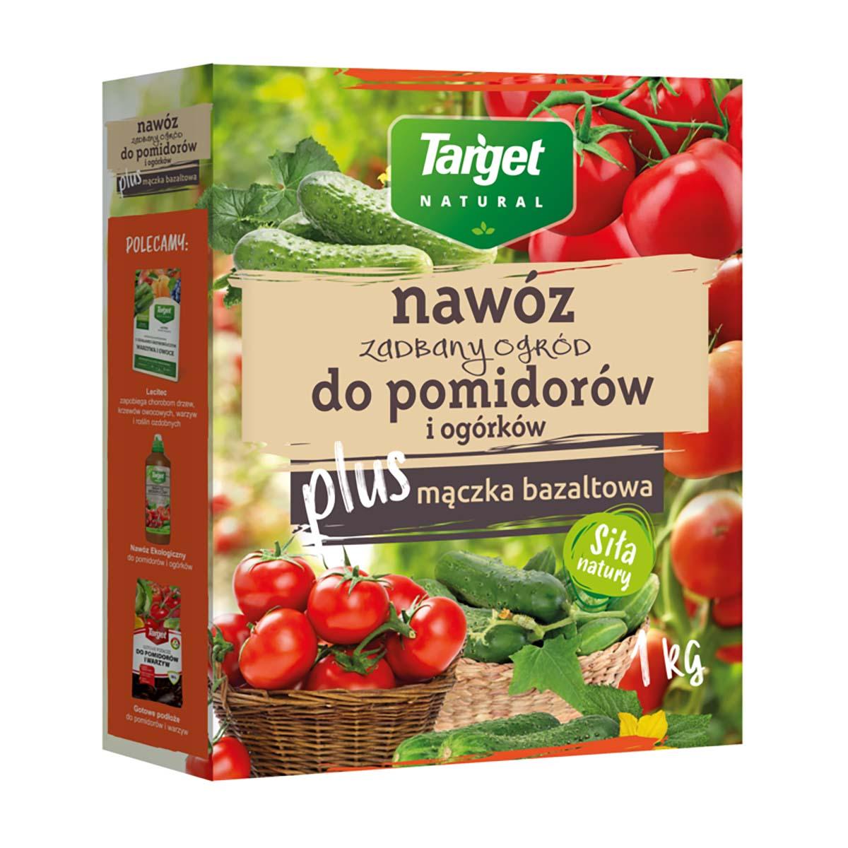 Nawóz do pomidorów i ogórków z maczka bazaltową