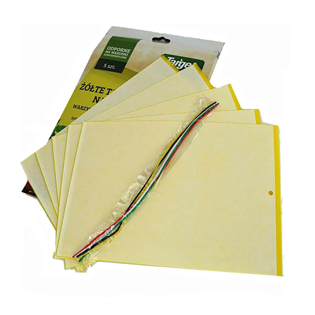 Żółte tablice lepowe Target 5 szt