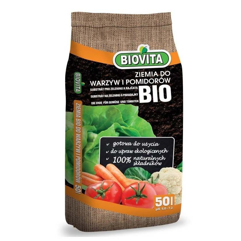 Ziemia do warzyw i pomidorów BIO 50 L