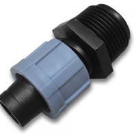 Złączka do taśmy 16 mm z gwintem zewnętrznym 1/2 cala