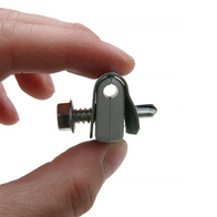 Przelotka blaszkowa z plastikiem ocynkowana