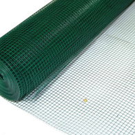 Krata zgrzewana w otulinie PCV oczko 13 x 13 mm drut 1,2 mm - 1 m x 5 m