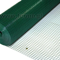 Siatka zgrzewana powlekana PCV drut 1,2 mm oczko 16 x 16 mm - 1 m x 5 m