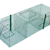 Pułapka żywołowna na kruki i wrony z miejscem na przynętę 100 cm