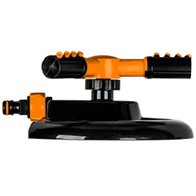 Zraszacz obrotowy TWISTER na listku 3-ramienny ogrodowy