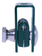 Klamra mocująca panel ogrodzeniowy kompletna na wkręt