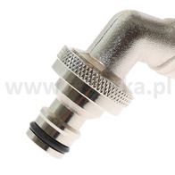 Kran kulowy wyjście 1/2 i 3/4 cala z wyjściem na szybkozłączkę