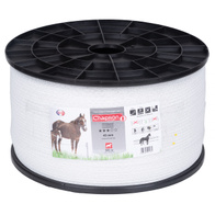 Taśma biała 40 mm do pastuchów elektrycznych Chapron RUBAN 40 mm - 500 m