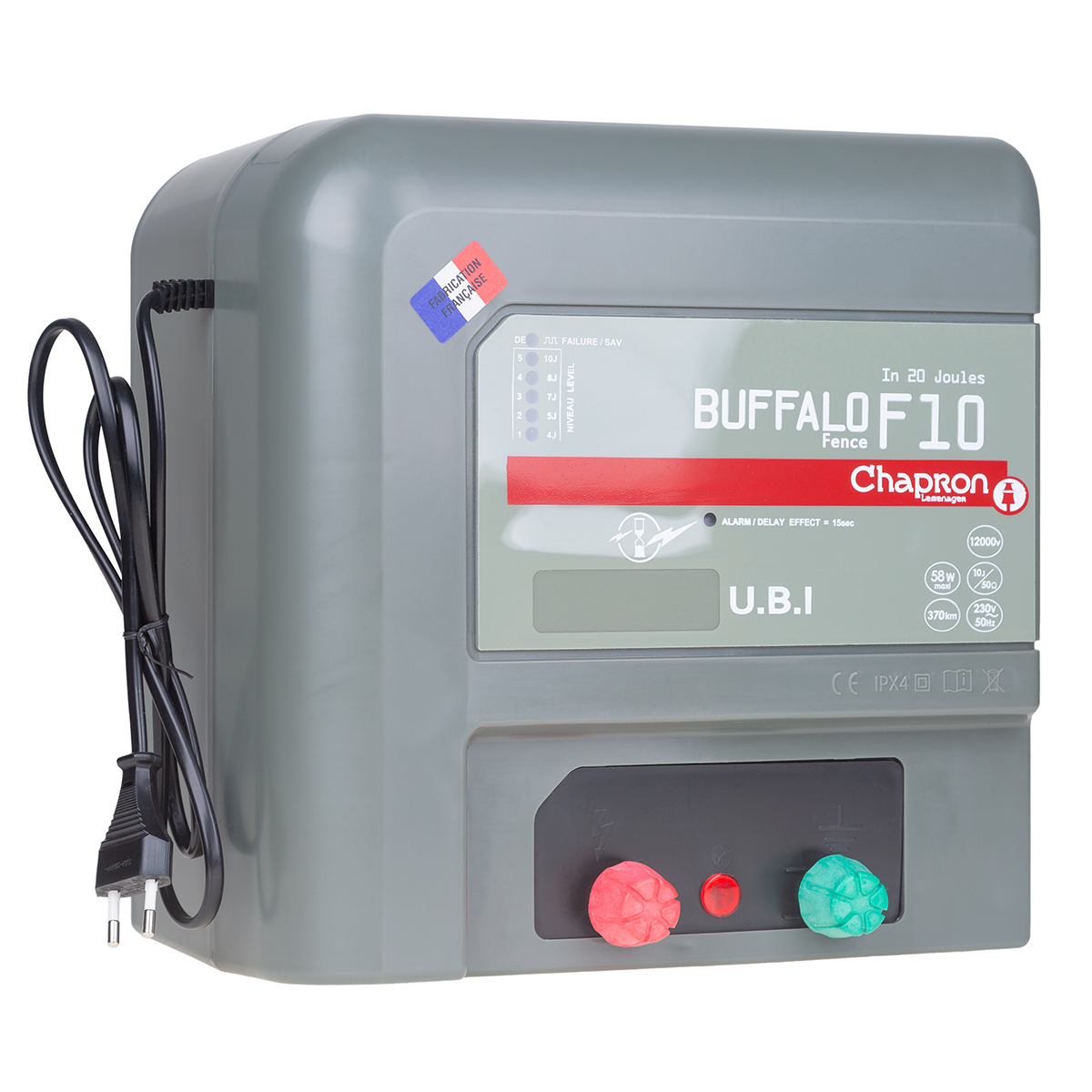 Elektryzator Buffalo F10 MEGA MOCNY na dziki, sarny, jelenie