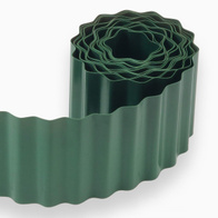 Obrzeże trawnikowe falowane zielone 10 cm x 9 m