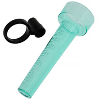 Deszczomierz do pomiaru opadów z uchwytem do mocowania