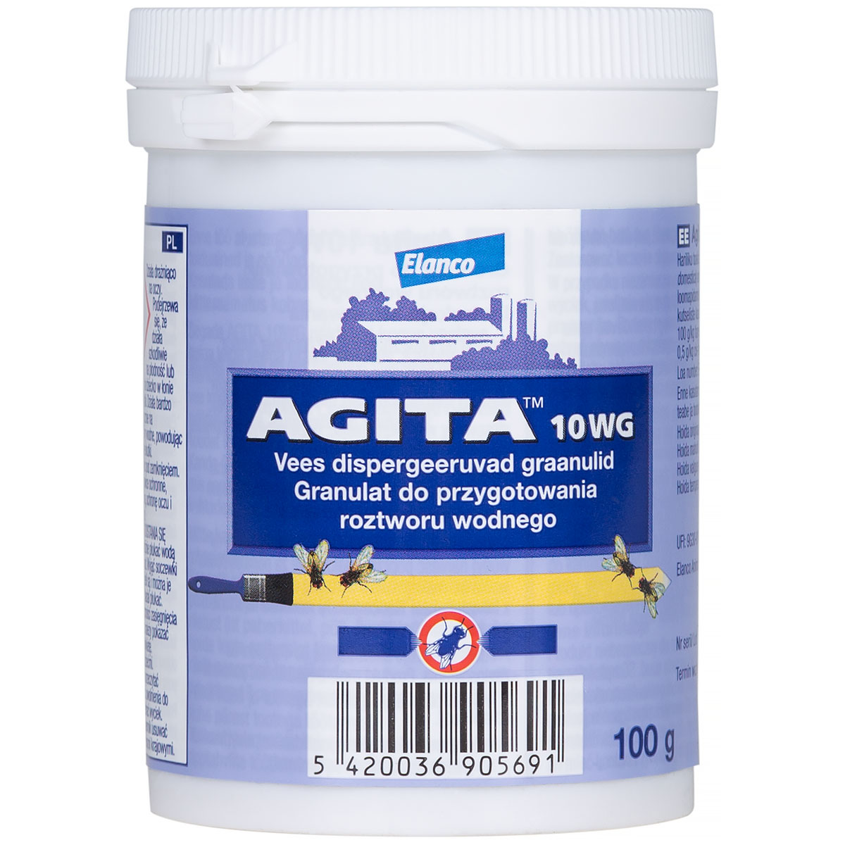AGITA 10WG 100 g do zwalczania dorosłych much