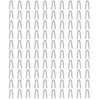 Skoble do mocowania siatki leśnej skobel 100szt