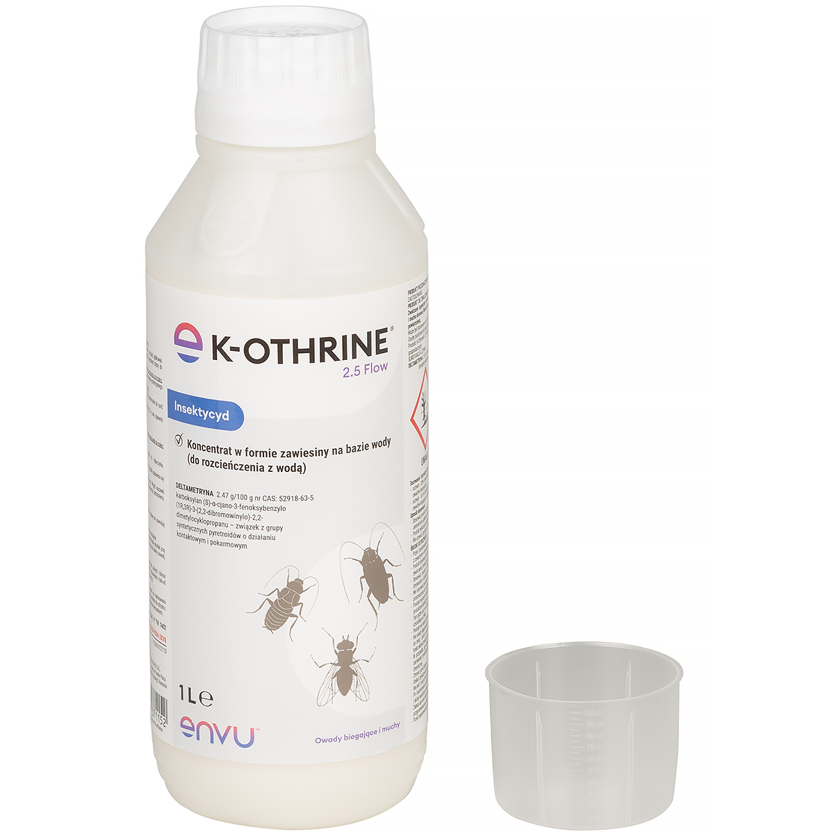 K-Othrine 2,5 Flow 1 l deltametryna na muchy prusaki pluskwy
