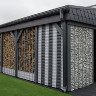 Taśma do ogrodzenia SOLID 1200 g/m2 antracyt RAL 7016 19 cm x 26 m