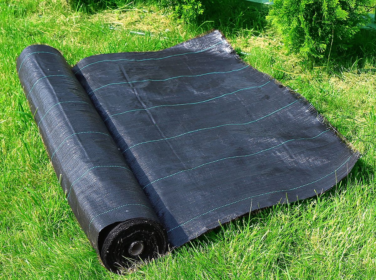 Agrotkanina czarna pod korę FLAWIA 1,1m x100m w rolce