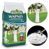 Naturalne wapno do bielenia drzew i odkwaszania gleby 2 kg