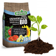 Podłoże ekologiczne BIO ziemia uniwersalna do warzyw i kwiatów 10 l