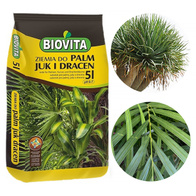 Podłoże Ziemia Biovita do palm juk i dracen podłoże z nawozem 5 l