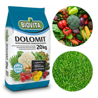 Wapno nawozowe z magnezem do trawników i podłoży Dolomit 20 kg
