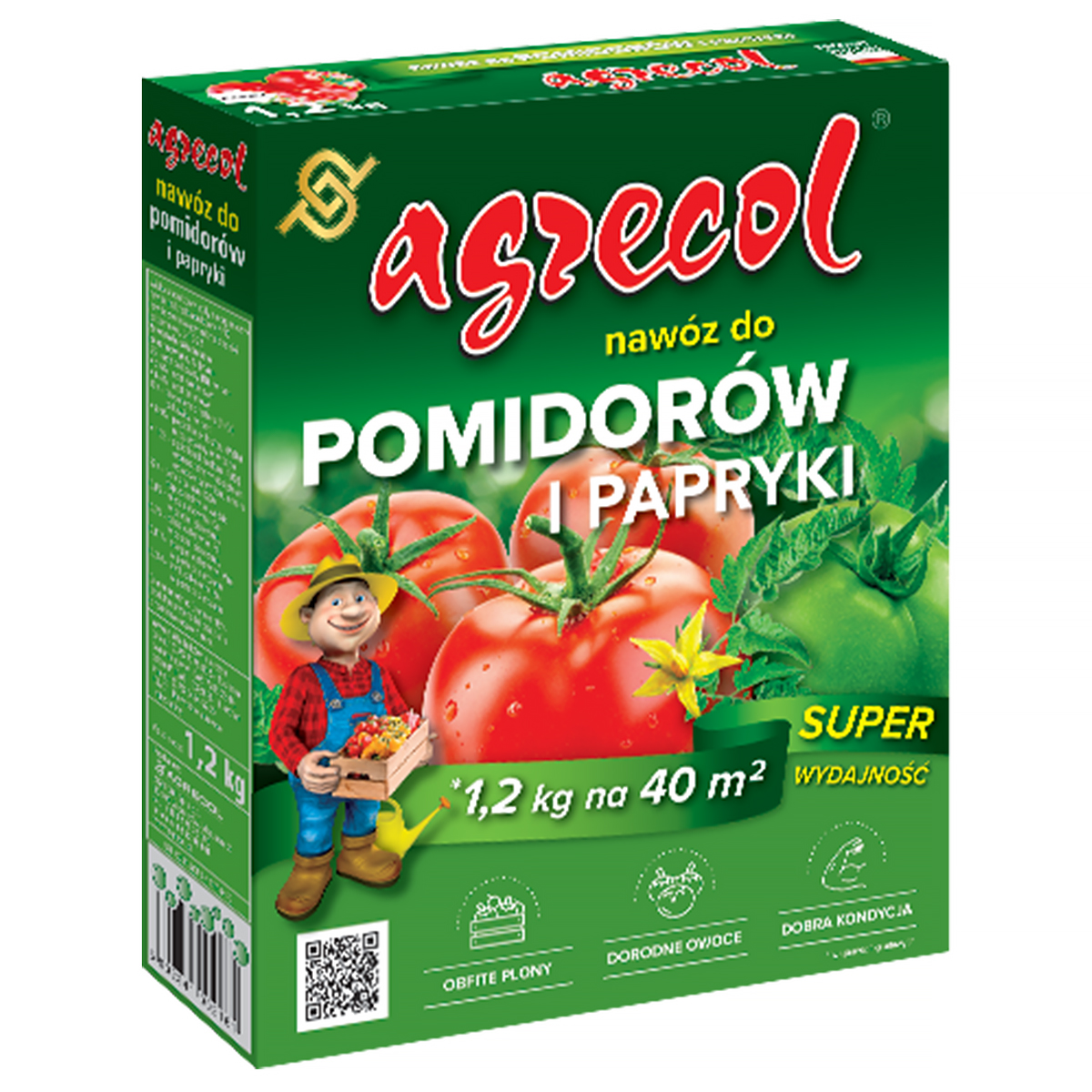 Nawóz Agrecol do pomidorów i papryki 1,2 kg 