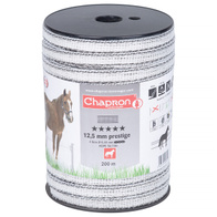 Taśma do ogrodzeń elektrycznych RUBAN PRESTIGE 12,5 mm - 200 mb