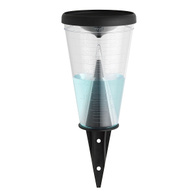 Deszczomierz do pomiaru opadów z bolcem oraz pokrywą przeciw parowaniu