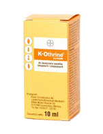 Dezynsekcja owadów latających i biegających K-OTHRINE 2,5 FLOW 10 ml