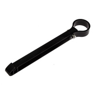 Izolator z wysięgnikiem do drutu i plecionki na słupek fi 48 mm