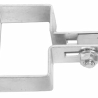 Kompletna obejma do paneli ogrodzeniowych startowa na słupek 40x60 OCYNK ze śrubami