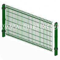 Ogrodzenie panelowe Cuatro 100cm powlekane typu S-LINE