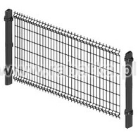 Ogrodzenie panelowe Cuatro 120cm ocynkowane typu S-LINE