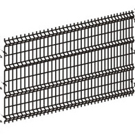 Ogrodzenie panelowe FOX 136cm OCYNKOWANE