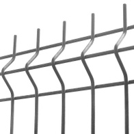 Panel ogrodzeniowy S-LINE ocynkowany DUAL-ZN wysokość 120cm fi4mm