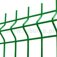 Panel ogrodzeniowy S-LINE powlekany DUAL-TECH wysokość 120cm fi 5 mm