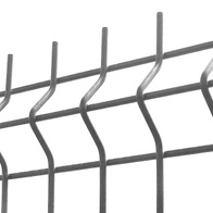 Panel ogrodzeniowy STANDARD ocynkowany DUAL-ZN wysokość 136cm