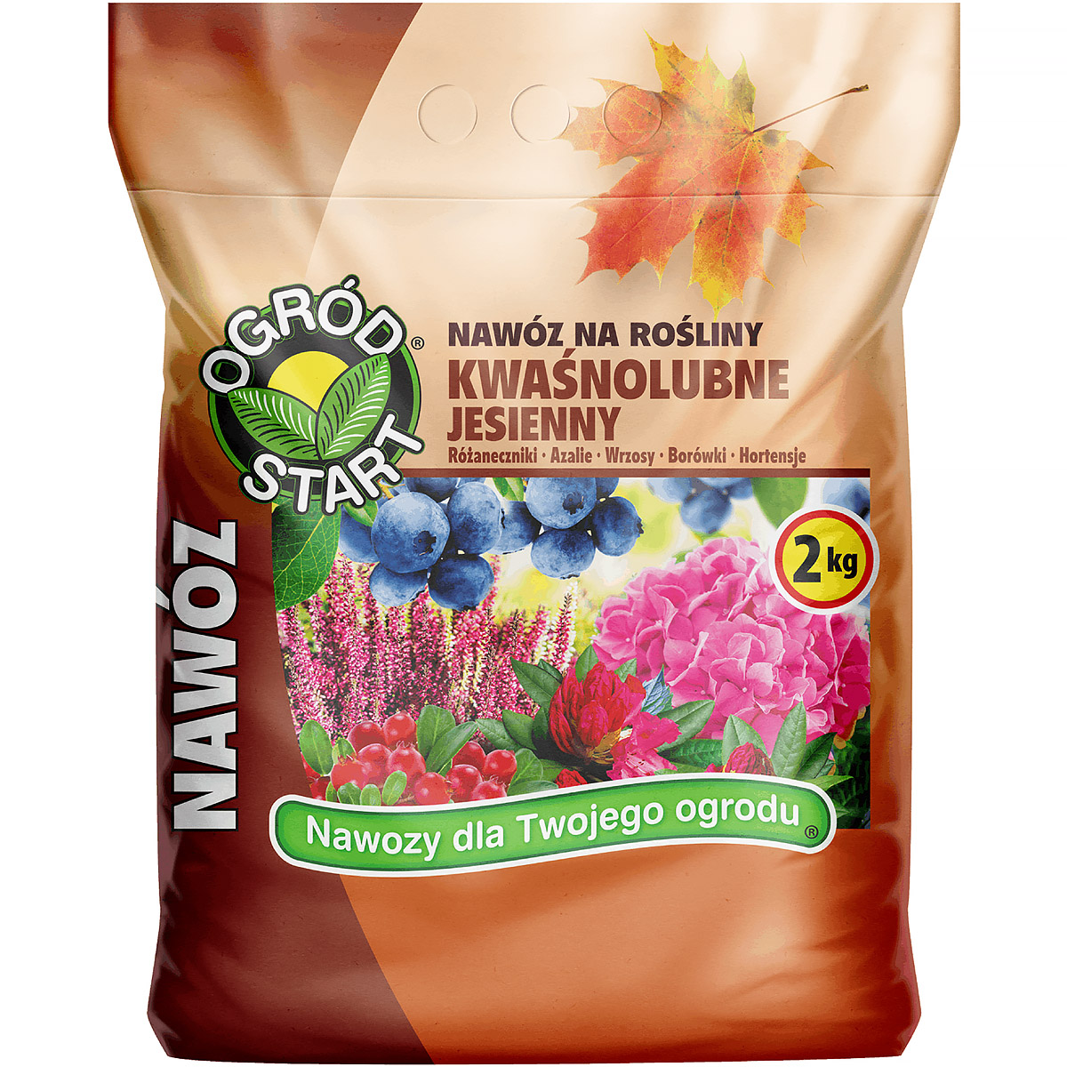 Nawóz Jesienny do kwaśnej gleby do borówek i wrzosów Ogród Start 2 kg