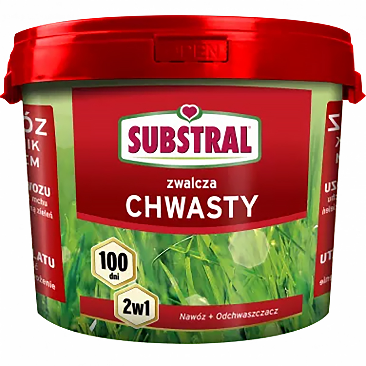 Nawóz z odchwaszczaczem do trawników Substral 2w1 długodziałający 5 kg