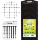 Siatka pod trawnik na krety rolka 1x200m GRASSECTOR Premium 40g/m2 + kotwy