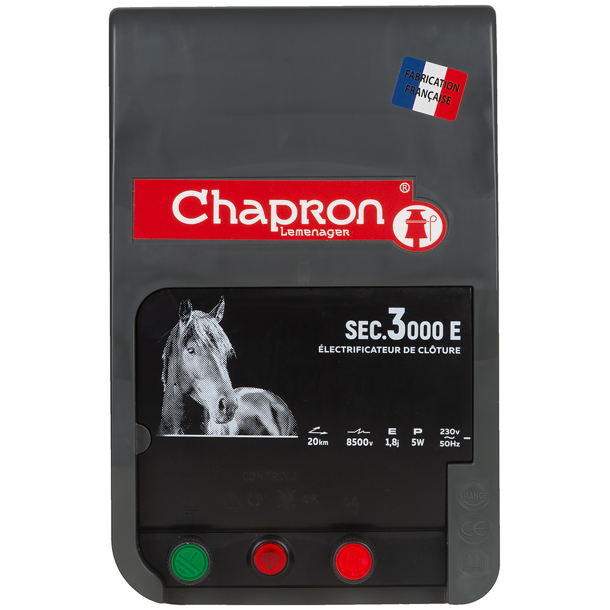 Elektryzator Chapron SEC3000 dla koni narowistych