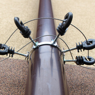 Kompletny zestaw elektryczny na rynny przeciw kunom