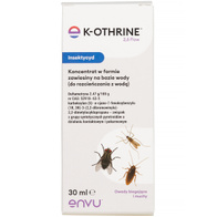 Preparat do dezynsekcji wszelkich owadów K-OTHRINE 2,5 FLOW 30 ml