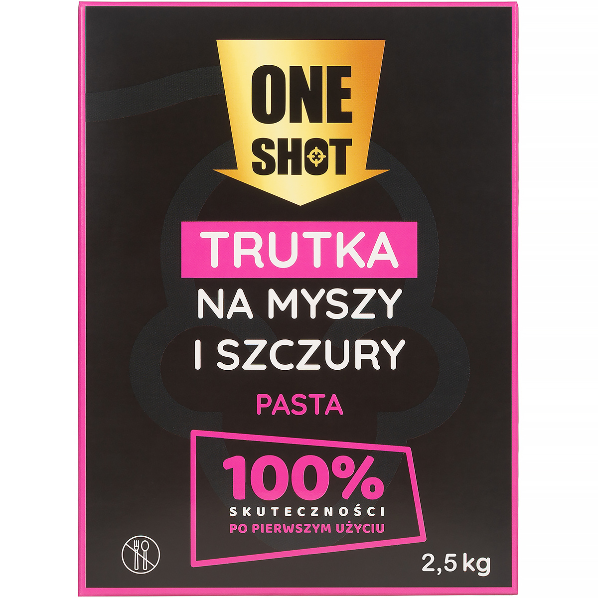 Trutka w saszetkach z pasta na gryzonie 2,5 kg