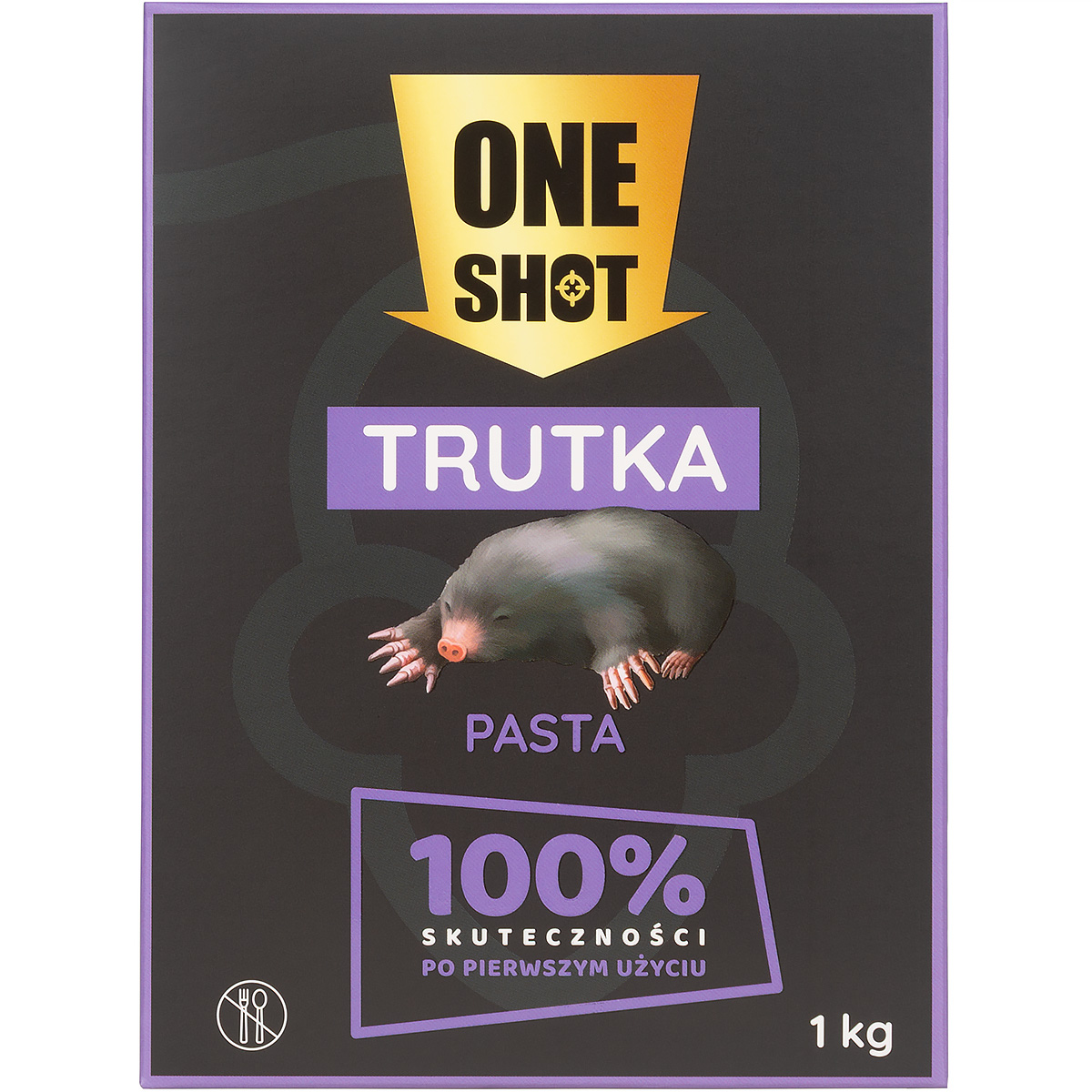 Trująca pasta na krety, nornice, gryzonie 1 kg 