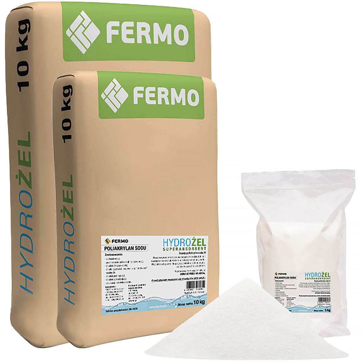 Hydrożel  Superabsorbent wody 25 kg