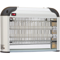 Lampa owadobójcza 2x10 W pułapka świetlna na muchy i inne owady na 60 m2