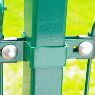 Obejma montażu panelu pośrednia 40x60 - powlekana PCV