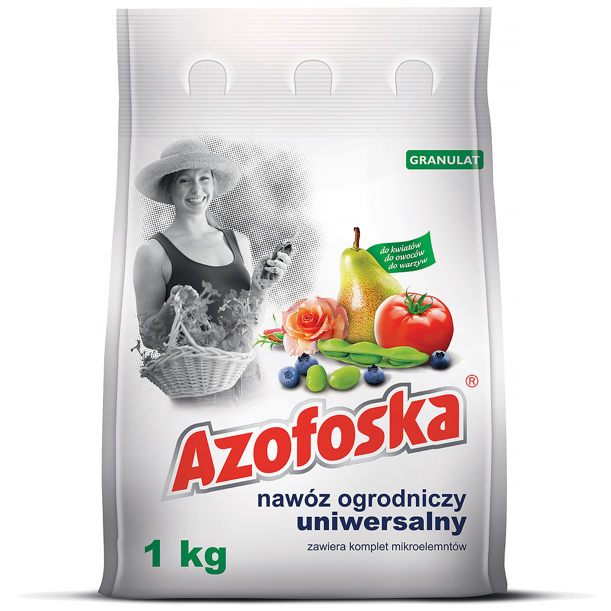 Nawóz uniwersalny ogrodniczy granulowany Azofoska Florovit 1 kg