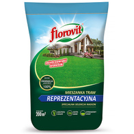 Mieszanka traw reprezentacyjna dywanowy efekt Florovit 5 kg