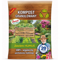 Kompost granulowany Pro Natura Florovit 20 l